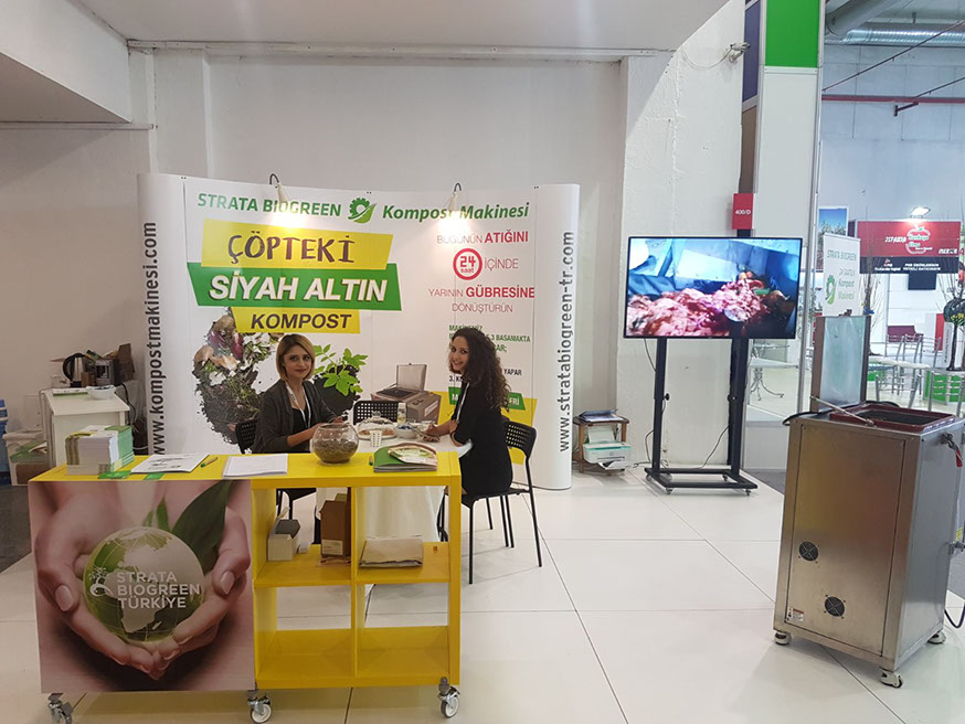 GEC Composting Machine | Bursa Agriculture and Stock Breeding Fairs 2017 Istanbul Turkey 02